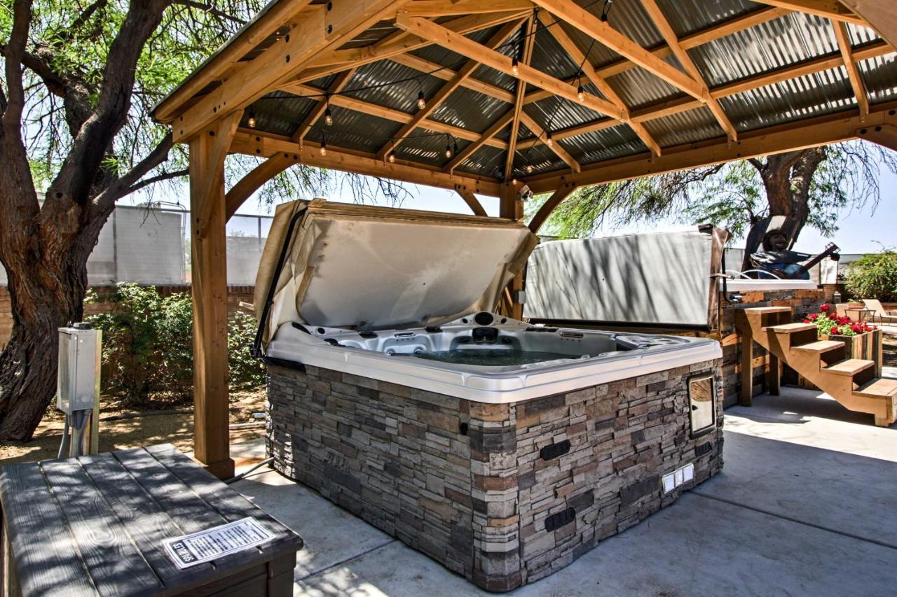 Villa Pet-Friendly Tucson Casita Shared Hot Tub And Porch Exterior foto