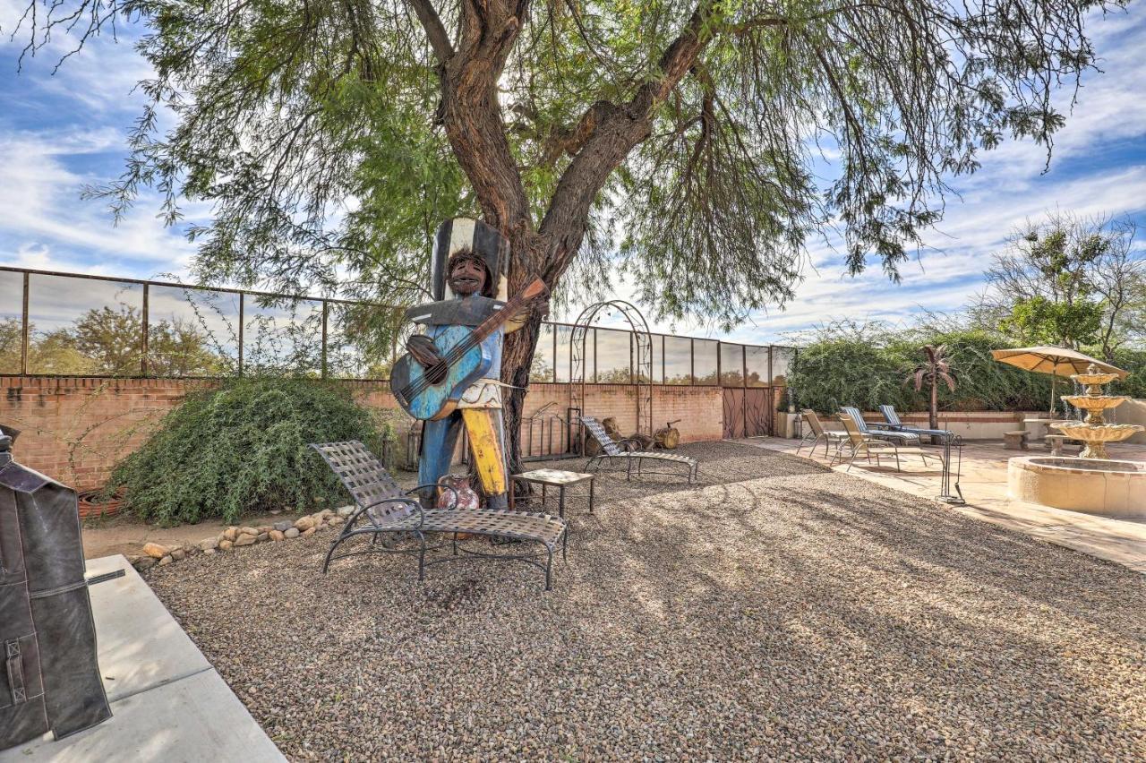 Villa Pet-Friendly Tucson Casita Shared Hot Tub And Porch Exterior foto