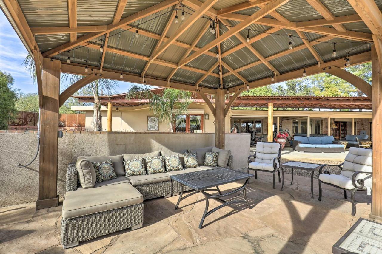 Villa Pet-Friendly Tucson Casita Shared Hot Tub And Porch Exterior foto